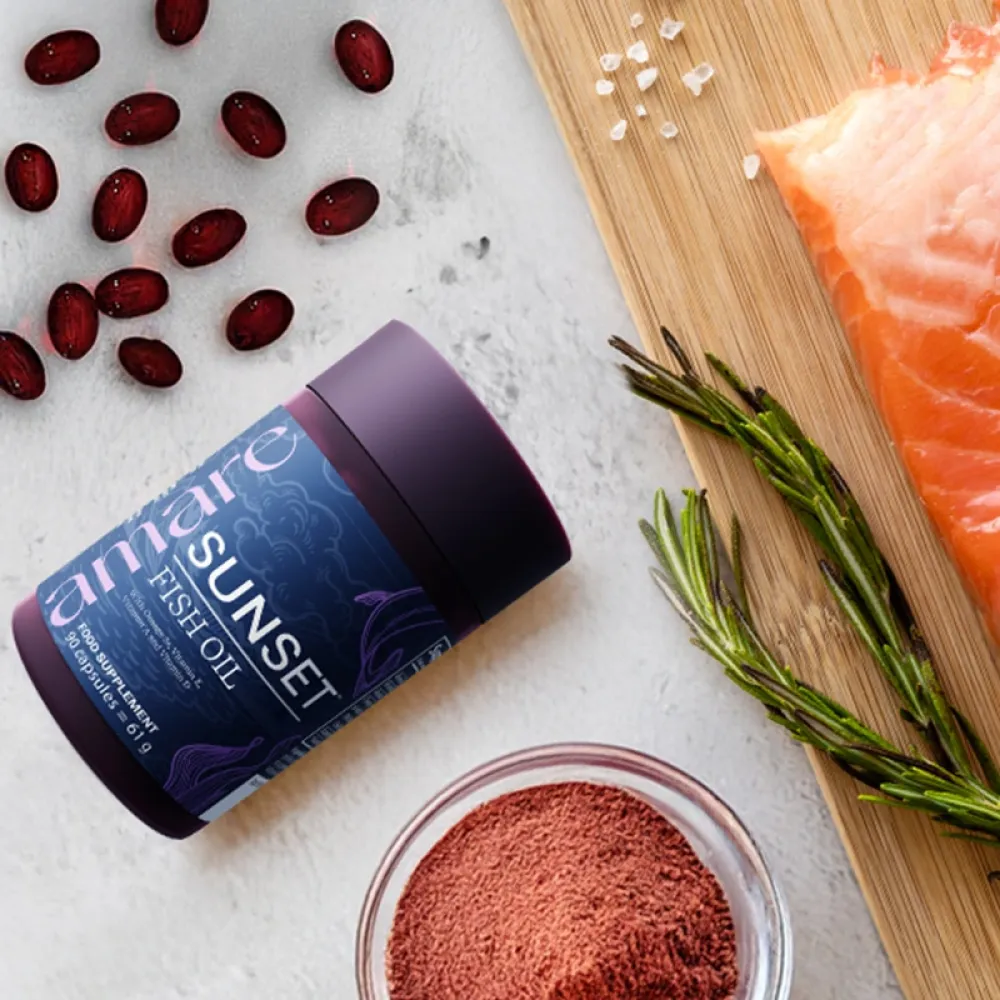 Amare Sunset – Omega-3 & Vitamin-Komplex für Herz & Gehirn