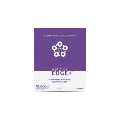 Amare EDGE+™ Grape – Sugar-Free Nootropic with Lion’s Mane & Citicoline
