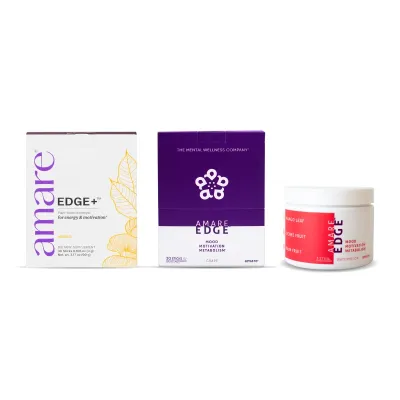 Amare EDGE® Variety Pack – Sugar-Free Nootropic Drinks for Memory & Motivation