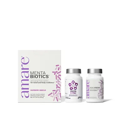 Amare FundaMentals Pack® Raspberry Hibiscus – Gut-Brain Axis System for Mood & Clarity