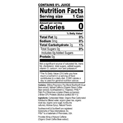 GBX Pep™ – Gut-Brain Axis Energy Drink with Prebiotics & Probiotics