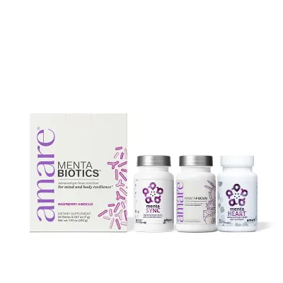 Amare FundaMentals Pack PLUS® Raspberry Hibiscus – Gut-Brain-Heart Axis Support System