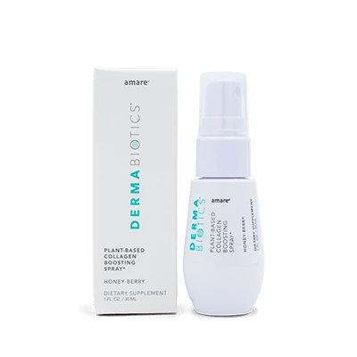 DermaBiotics™ Plant-Based Collagen Boosting Spray – Natural Gut-Skin Axis Radiance Support