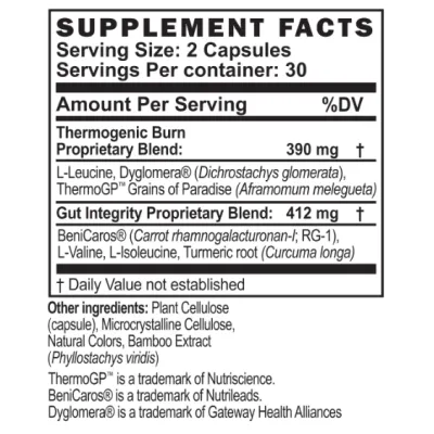 Amare GBX Burn™ – Plant-Based Thermogenic for Natural Weight Management